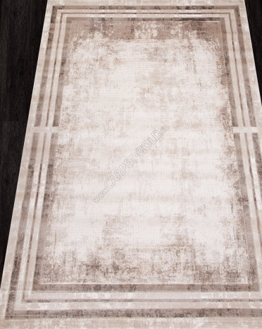 Ковер турецкий 04080A ARMINA (PP Heatset Высокоплотный, бежевый, коричневый)