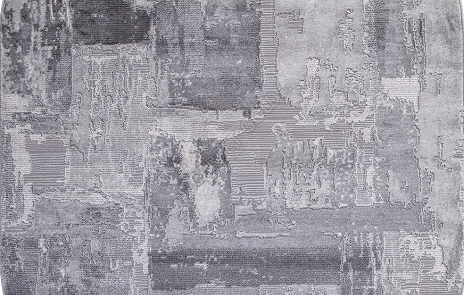 Ковер 03758A - GREY / GREY - Овал ARMINA