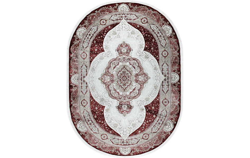 36925A OVAL RED / RED Sanat Viscon