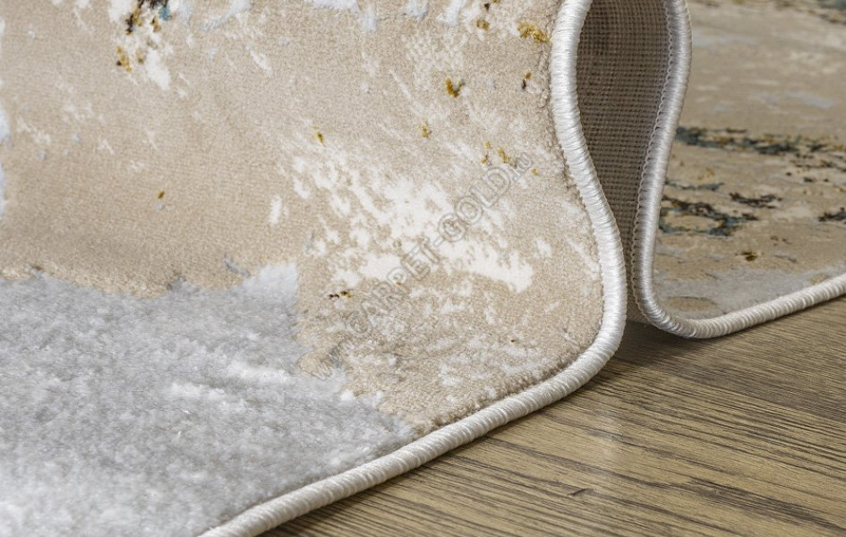 КОВРЫ ДИЗАЙН KN43A ЦВЕТ SHRINK BEIGE Rich овал