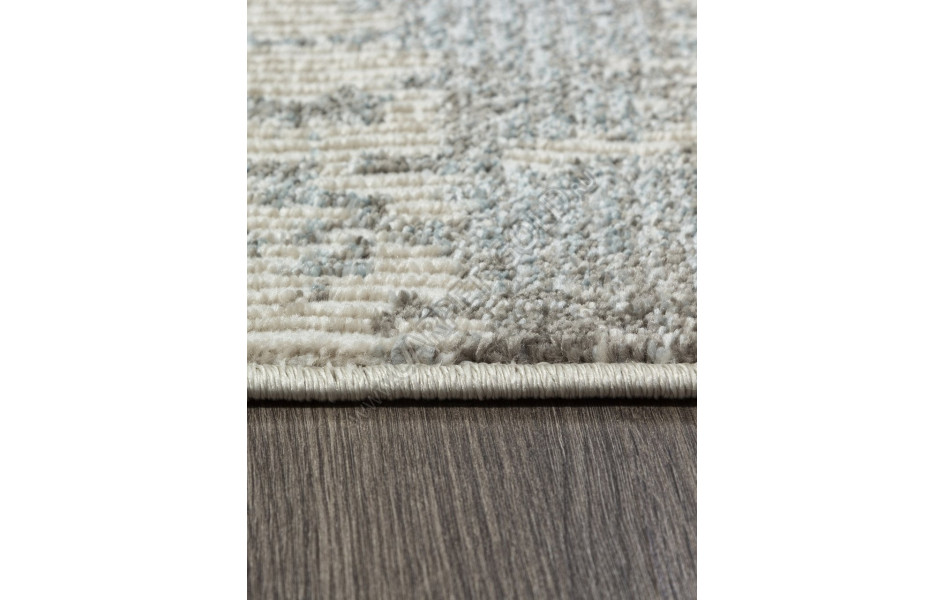 Ковер F230 - BEIGE-BLUE - Овал - коллекция NATUREL