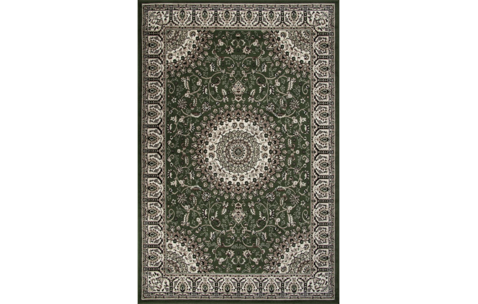 Ковер D409 - GREEN - Прямоугольник - коллекция GAVANA