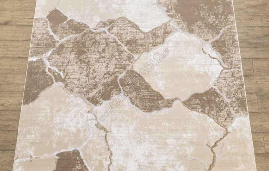 КОВРЫ ДИЗАЙН 10455A ЦВЕТ BEIGE / BEIGE Nord