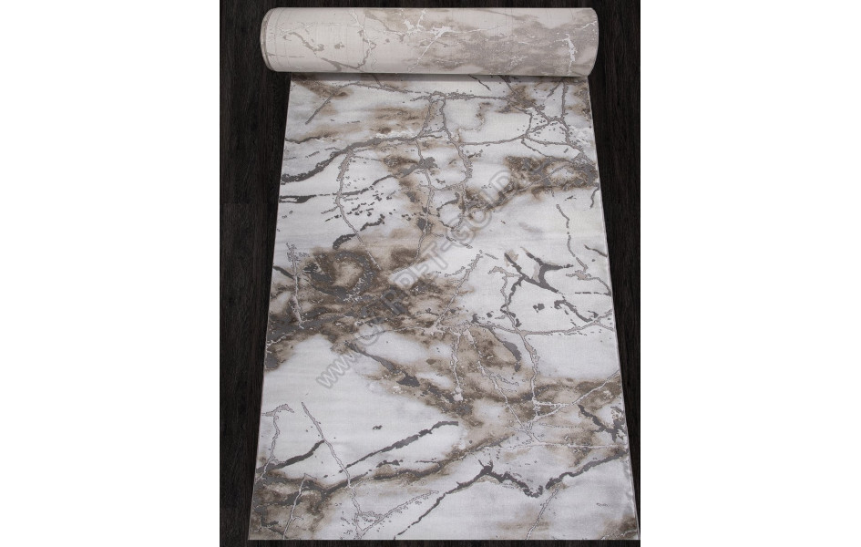 Ковер 3270 - GRAY-BEIGE - Дорожка - коллекция GRAFF